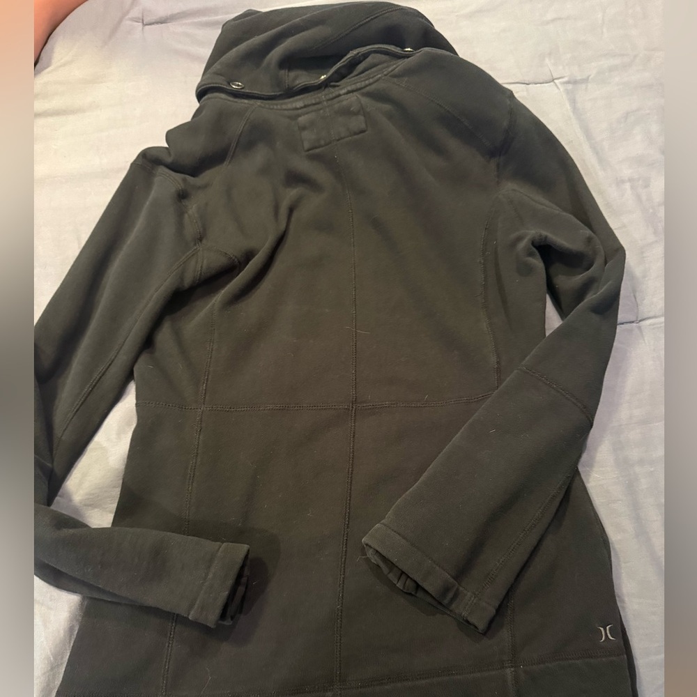 Divided Black Utility Jacket with Hood - Picture 5 of 5